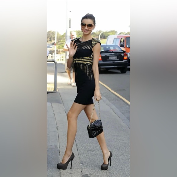 Saint Laurent Black Patent and Leather Tribtoo Platform Pumps Size 38 - Picture 5 of 5